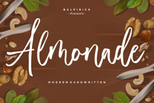 Almonade: A Script Font for Authentic Branding