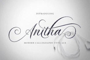 Anitha Font: A Handwritten Typeface for Makers and Creators