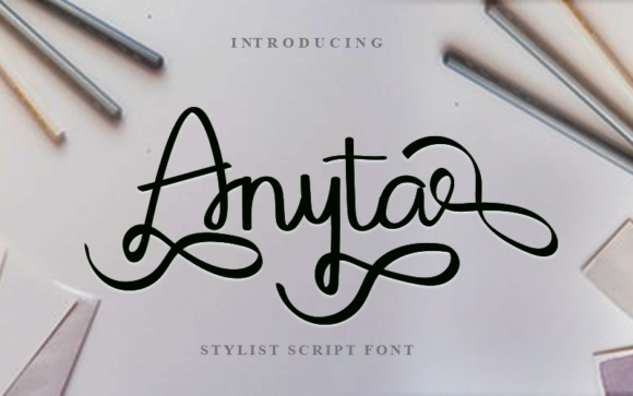 Anyta: A Handwritten Typeface That Brings Personality to Branding
