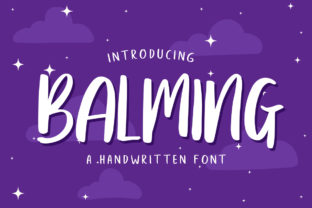 Balming: A Script Font with Personality and Purpose