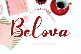 Belova Typeface: Elevating Brand Identity with Timeless Script Design