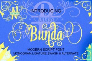 Bunda: A Handwritten Font That Elevates Your Brand’s Elegance