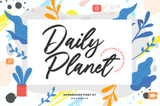 Daily Planet Font: A Handwritten Typeface That Elevates Your Brand