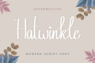 Enhancing Editorial Design with the Hatwinkle Handwritten Font