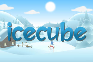 Icecube Typeface: A Fresh Script Font for Creative Branding Projects