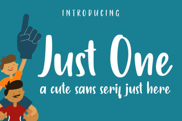 Just One: The Handwritten Font That Elevates Your Campaign Design