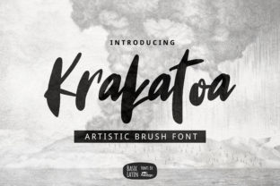Krakatoa: A Handwritten Font That Elevates Editorial Design