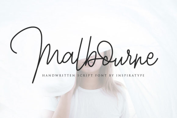 Malbourne: The Handwritten Font for Elegant Craft Products