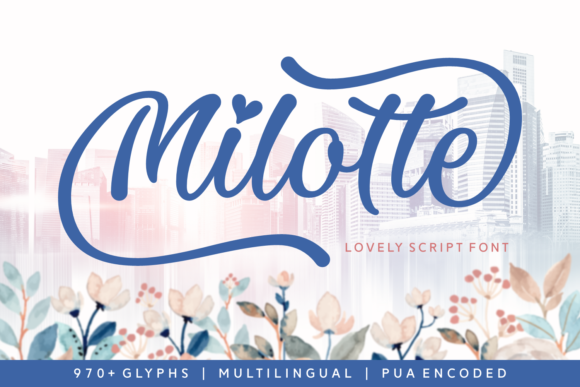 Milotte: A Handwritten Font That Brings Crafted Charm to Life