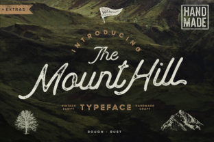MountHill: The Perfect Handwritten Font for Crafters and Sellers
