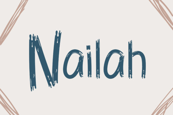 Nailah Font: A Warm and Friendly Typeface for Digital Design
