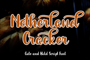 Netherland Cracker: A Handwritten Typeface for Editorial Elegance