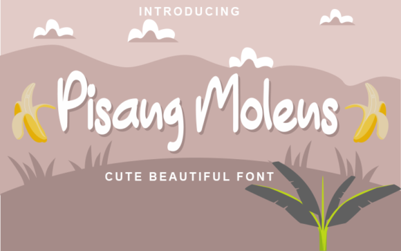 Pisang Molens: A Handwritten Typeface for Polished Web Design