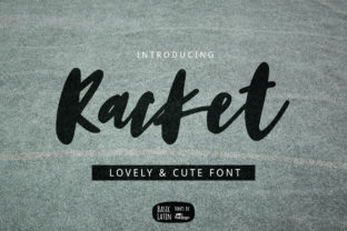 Racket: A Handwritten Typeface That Elevates Campaign Design