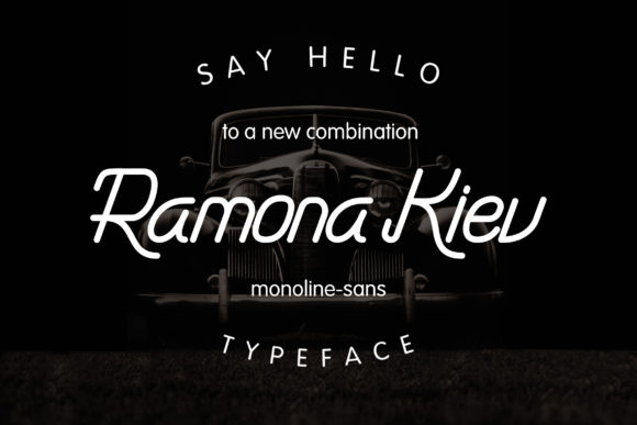 Ramona Kiev: A Handwritten Typeface That Brings Brand Stories to Life