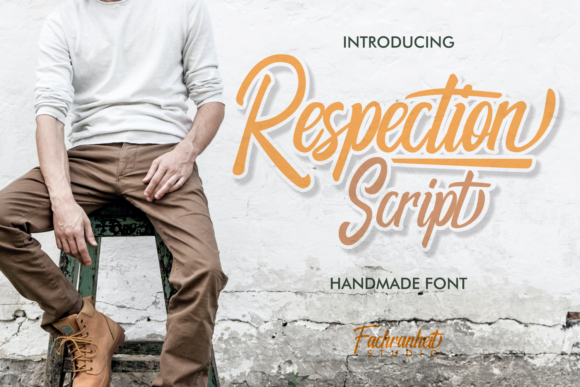 Respection: A Friendly Handwritten Font for Crafters and Sellers