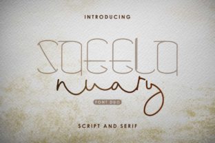Saeela Nuary: A Handwritten Typeface for Modern Web Design