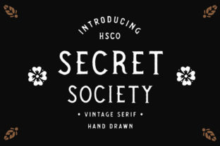 Secret Society Font: A Playful Touch for Your Brand