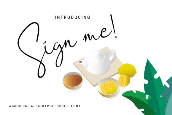 Sign Me: A Handwritten Typeface Review for Makers