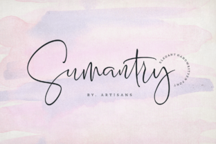 Sumantry: A Script Font with Personality for Branding and Creative Projects